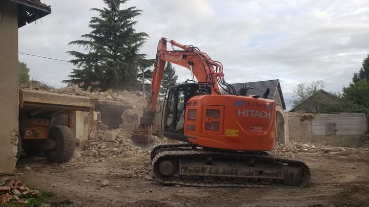 Travaux de démolition à Frangy et ses alentours