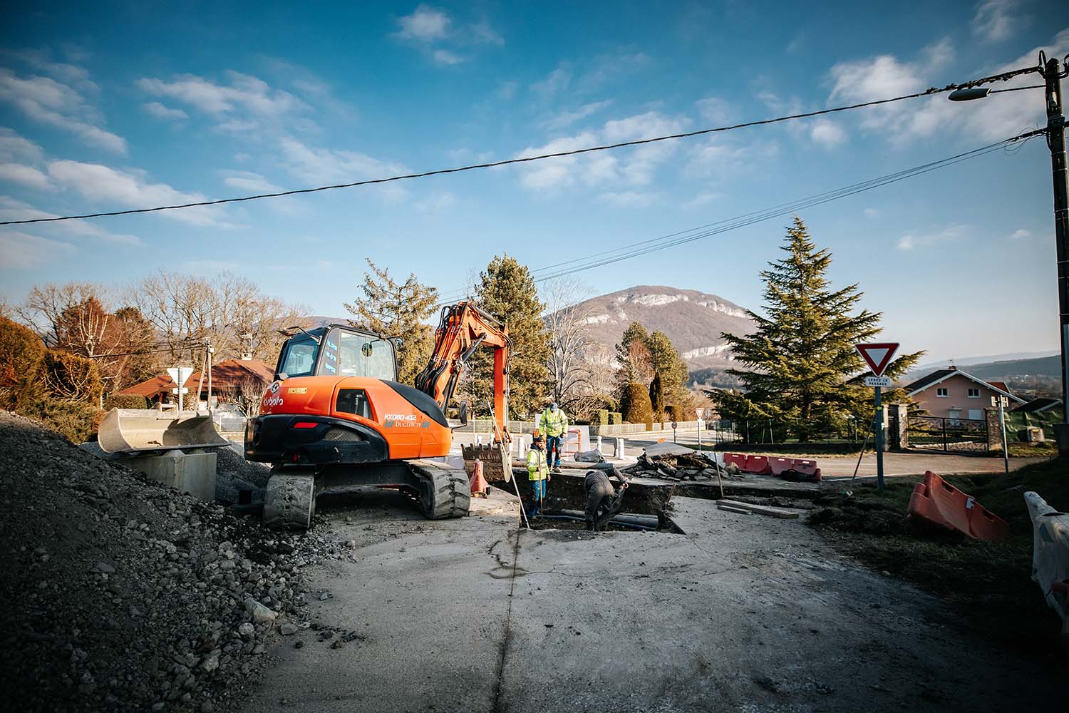 Aménagements VRD en Haute-Savoie pour les collectivités et les particuliers