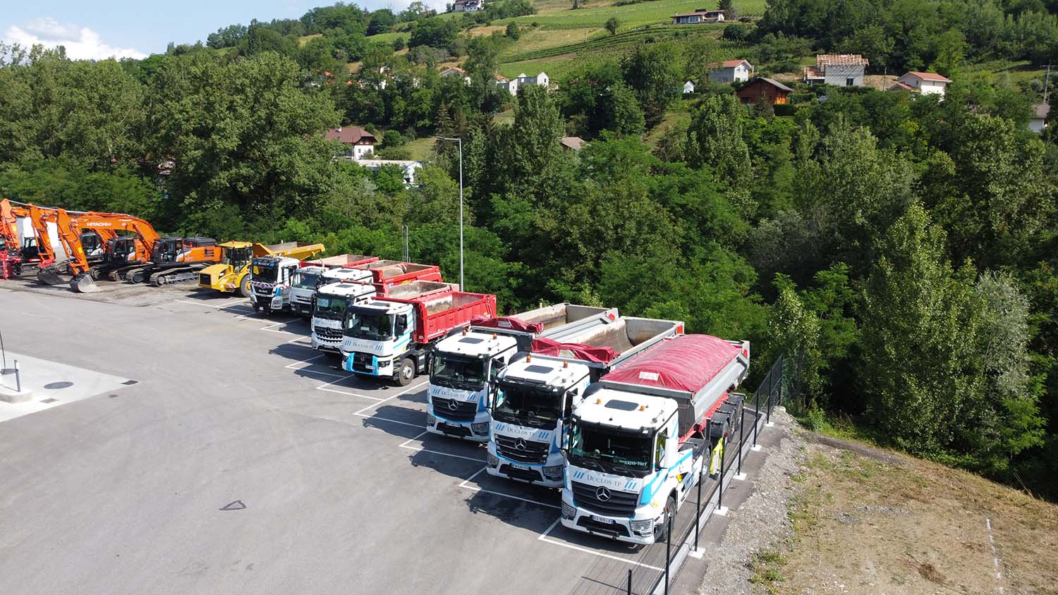 Parc camion Duclos TP